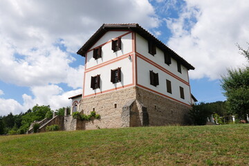 Obraz premium Rekonstruktion Römische Villa in Hechingen