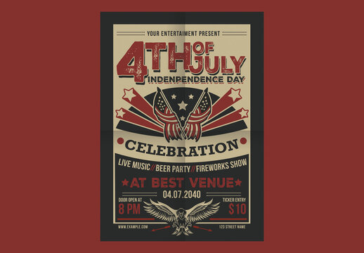 4th of July Vintage Style