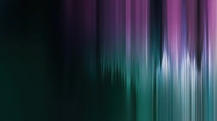 Gradient abstract background with vertical line stripe, layered wavy pattern in purple, blue, and green hues, creating modern and dynamic visual effect