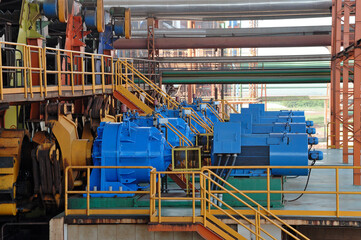 Usina de açúcar e álcool - Moenda