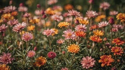 Flowers of beauty in their natural habitat.