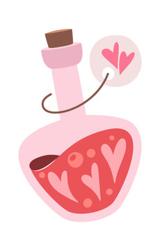 Magic elixir mystical love potion