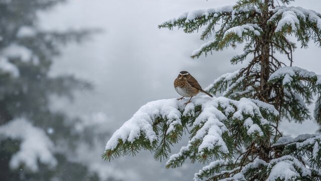 Pacific Wren (Trogodytes pacificus) at Chowiet Island, Semidi Islands, Alaska