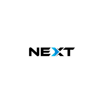 Next typography logo template vector, suitable for your design need, logo, illustration, animation, etc.
