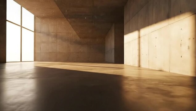 empty room with wooden floor and window