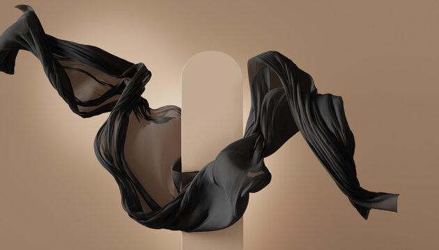 3d, background, display, product, mockup, beige, frame, stand, cloth, cosmetic, brown, luxury, black, curtain, abstract, silk, render, backdrop, banner, beautiful, beauty, dark, copy space