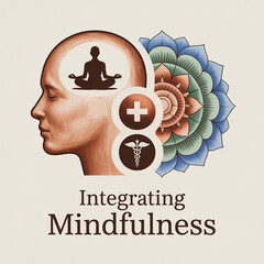 Mindfulness meditation health integration and spiritual well-being concepts