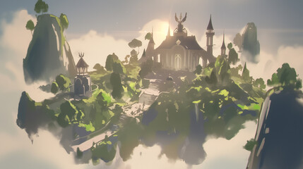 ファンタジーの城