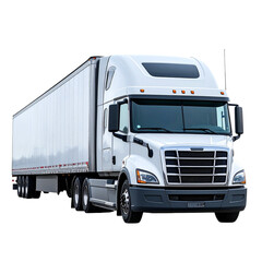 PNG of a long haul truck operated by United Van Lines, ideal for logistics, transportation, moving services, and freight industry visuals