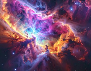 Cosmic Explosion and Formation of New Galaxies in the Deep Universe