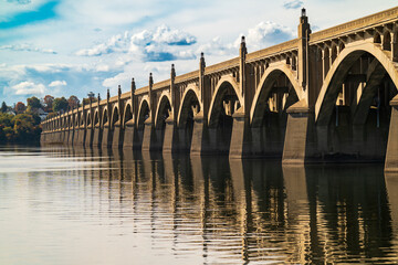 Fototapeta premium Columbia Wrightsville Bridge