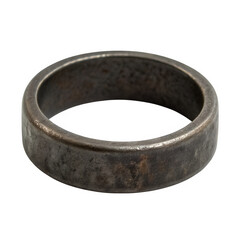 Iron ring isolated on transparent background