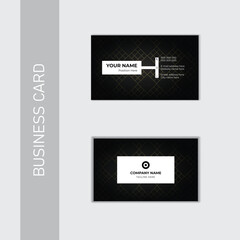 Abstract new modern business card design template.
