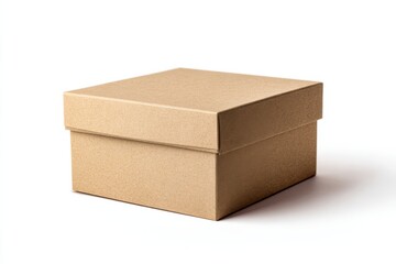 cardboard box concept with a copy space