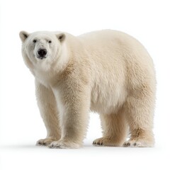 polar bear with a copy space