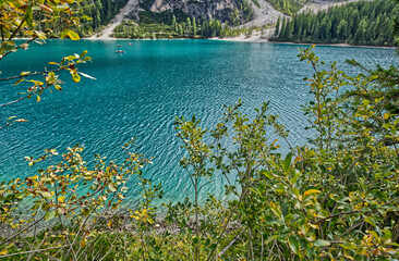 Lake Braies in Northern Italy
