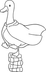 Goose Halloween Candy Corn