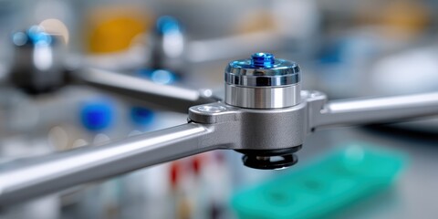 forensic drone equipment, high-quality images highlight specialized evidence collection module for police drones, showcasing precision tools and forensic equipment in forensic drone technology