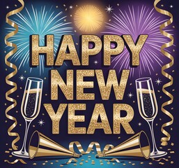 New year wishes Images, Happy New Year 2026, Happy new year wallpaper Images,Happy new year Social media post, Happy new year sticker, Happy New Year Background" Images