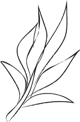 Naklejka premium Laurel Leaves 