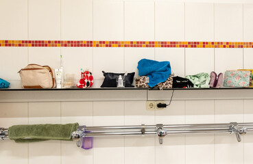 Waschraum auf einem Campingplatz 