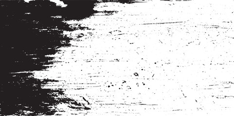 Scratched and Cracked Grunge Urban Background Texture Vector. Dust Overlay Distress Grainy Grungy Effect. Distressed Backdrop Vector Illustration. Isolated Black on White Background. EPS 10.