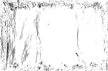 Rough black and white texture vector. Distressed overlay texture. Grunge background. Abstract textured effect. Vector Illustration. Black isolated on white background. EPS10