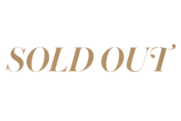 Brown paper typography text sold out isolated on transparent background