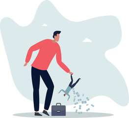 Tax hike, government increase tax or steal money from people, debt or loan interest to pay off, unethical people overcharge bills.life and employment of people.