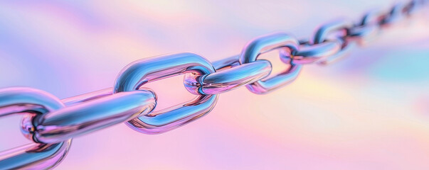 Broken chain symbolizing freedom and justice, reflecting strength and resilience in vibrant, colorful background