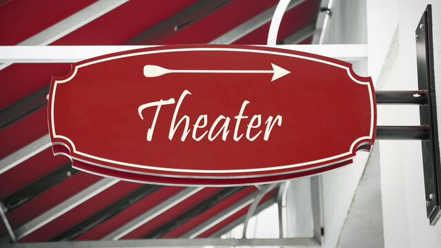 Signposts the direct way to Theatre