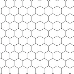 abstract background with hexagons