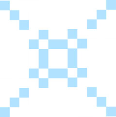 Pixel Snowflake