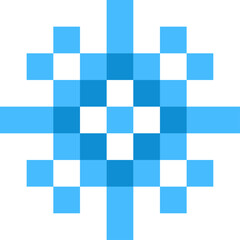 Snowflake Pixelart