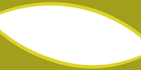 Abstract yellow banner with dynamic curves. Vector illustration