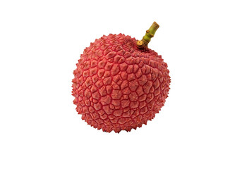 Closeup of a Fresh and Ripe Lychee Fruit.