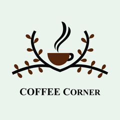 Coffee Corner-evokes warmth and fresh coffee aroma