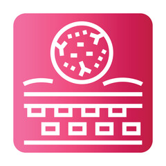 Infectious disease black line icon for digital and print projects.