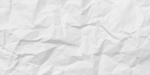 White Paper Texture background. Crumpled white paper abstract shape background with space paper for text