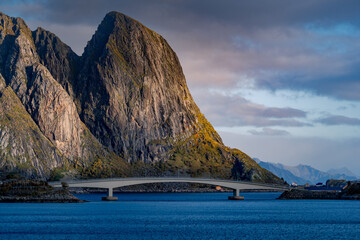 Hamn&oslash;y on Norsk Lofoten