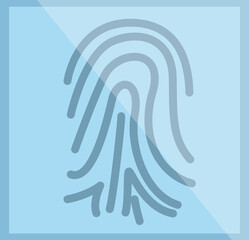 Fingerprint biometric digital scan providing security access, identification and authorization