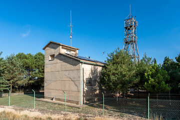 telecommunications tower, Santa Mar&iacute;a de Pin&oacute;s, Sols&oacute;n&egrave;s, Architectural Heritage of Catalonia, Lerida, Catalonia, Spain
