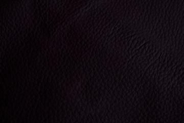 Dark leather background texture, showing details of leather's surface. Perfect for design projects requiring luxury and sophistication. Provides