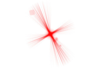 Lens flare overlay for cinematic and motion graphics projects