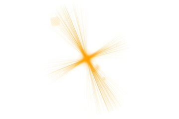 Sparkling lens flare effect for digital and video use