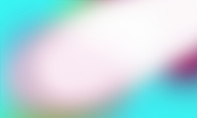 A dark, abstract shape with vibrant, blurred colorful gradients on a transparent background. Futuristic dark abstract colorful blur shape PNG isolated.