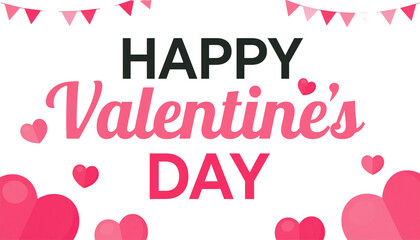 Happy Mothers Day card design with a heart symbol and love feeling text illustration