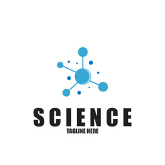 Molecule vector illustration design