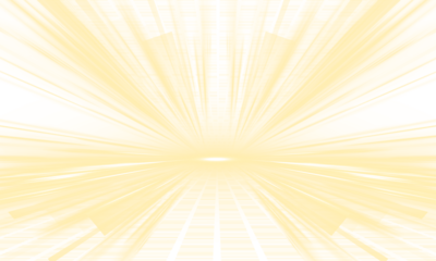 Dynamic yellow neon rays form curved lines of motion and speed. Abstract glowing streaks isolated on transparent background. Ideal for high-tech or futuristic energy designs.