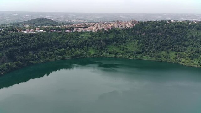 the endless expanses of Lake Nemi